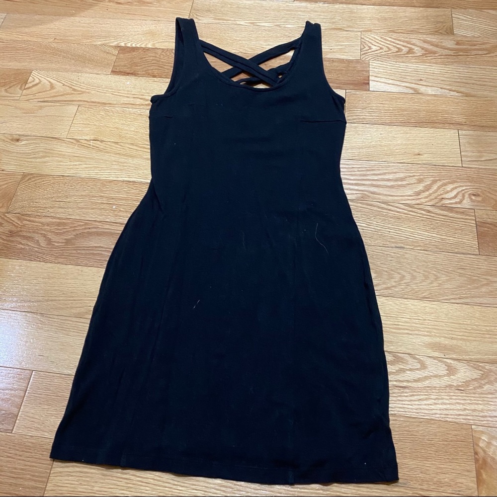 Nollie black cotton bodycon drsss